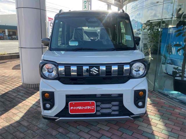 スペーシアギア ハイブリッドＸＺ　両側電動スライドドア　クリアランスソナー　オートクルーズコントロール　レーンアシスト　衝突被害軽減システム　オートライト　ＬＥＤヘッドランプ　スマートキー　アイドリングストップ　電動格納ミラー（13枚目）