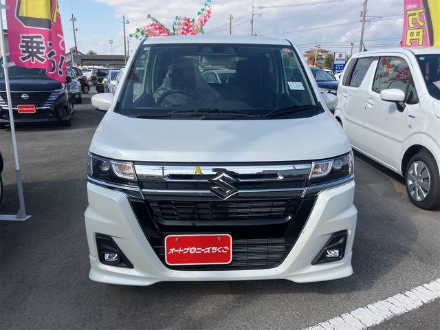 ワゴンRカスタムZ ハイブリッドZX クリアランスソナー オートクルーズコントロール レーンアシスト 衝突被害軽減システム オートライト LEDヘッドランプ スマートキー アイドリングストップ 電動格納ミラー シートヒーター ベンチシート(13枚目)