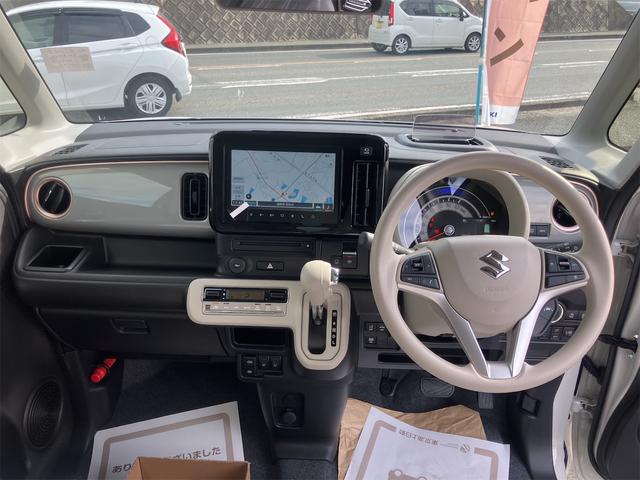 ワゴンＲスマイル ハイブリッドＸ　全周囲カメラ　両側電動スライドドア　ナビ　ＴＶ　クリアランスソナー　オートクルーズコントロール　レーンアシスト　衝突被害軽減システム　オートライト　ＬＥＤヘッドランプ　スマートキー（2枚目）