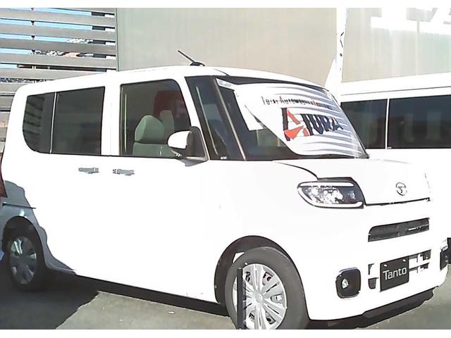 タント Ｌ　スマートキー　横滑り防止装置　障害物センサー　アイドリングストップ　衝突回避支援　オートエアコン　電動格納ミラー　オートライト　ＵＶカットガラス　スライドドア　ＡＢＳ　バックカメラ　フロントカメラ（4枚目）