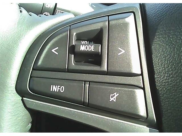 ソリオバンディット ハイブリッドＭＶ　ＳＵＺＵＫＩセーフティサポート　両側電動スライドドア　車線逸脱警報　クルーズコントロール　電動パーキングブレーキ　ＵＶカットガラス　本革巻／オーディオスイッチ　ロールサンシェード　　スマートキー（13枚目）