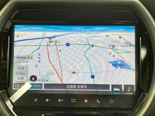 ハスラー タフワイルド　届出済未使用車　元展示車　全方位カメラ　９インチメーカーナビ　ＴＶ　ＣＤ／ＤＶＤ　クリアランスソナー　オートクルーズコントロール　レーンアシスト　衝突被害軽減システム　ＬＥＤヘッドランプ　スマートキー（4枚目）