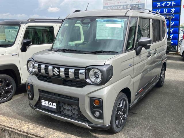 スペーシアギア ハイブリッドＸＺ　届出済未使用車　元展示車　全方位モニター付９インチメーカーメモリーナビ　ＴＶ　後席両側パワースライドドア　オートクルーズコントロール　レーンアシスト　衝突被害軽減システム　ＬＥＤオートヘッドライト（12枚目）