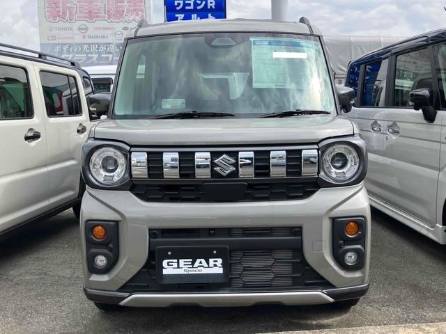 スペーシアギア ハイブリッドＸＺ　届出済未使用車　元展示車　全方位モニター付９インチメーカーメモリーナビ　ＴＶ　後席両側パワースライドドア　オートクルーズコントロール　レーンアシスト　衝突被害軽減システム　ＬＥＤオートヘッドライト（13枚目）