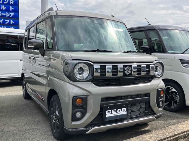 スペーシアギア ハイブリッドＸＺ　届出済未使用車　元展示車　全方位モニター付９インチメーカーメモリーナビ　ＴＶ　後席両側パワースライドドア　オートクルーズコントロール　レーンアシスト　衝突被害軽減システム　ＬＥＤオートヘッドライト（14枚目）