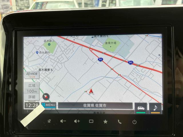 スペーシアカスタム ハイブリッドＸＳ　届出済未使用車　元展示車　９インチメーカーナビ　ＴＶ　全方位カメラ　両側電動スライドドア　オートクルーズコントロール　レーンアシスト　衝突被害軽減システム　オートライト　ＬＥＤヘッドランプ（5枚目）
