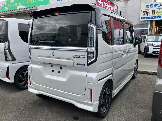 スペーシアカスタム ハイブリッドＸＳ　届出済未使用車　元展示車　９インチメーカーナビ　ＴＶ　全方位カメラ　両側電動スライドドア　オートクルーズコントロール　レーンアシスト　衝突被害軽減システム　オートライト　ＬＥＤヘッドランプ（15枚目）