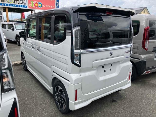 スペーシアカスタム ハイブリッドＸＳ　届出済未使用車　元展示車　９インチメーカーナビ　ＴＶ　全方位カメラ　両側電動スライドドア　オートクルーズコントロール　レーンアシスト　衝突被害軽減システム　オートライト　ＬＥＤヘッドランプ（18枚目）
