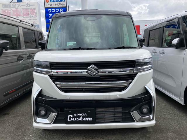 スペーシアカスタム ハイブリッドＸＳ　届出済未使用車　元展示車　９インチメーカーナビ　ＴＶ　全方位カメラ　両側電動スライドドア　オートクルーズコントロール　レーンアシスト　衝突被害軽減システム　オートライト　ＬＥＤヘッドランプ（58枚目）