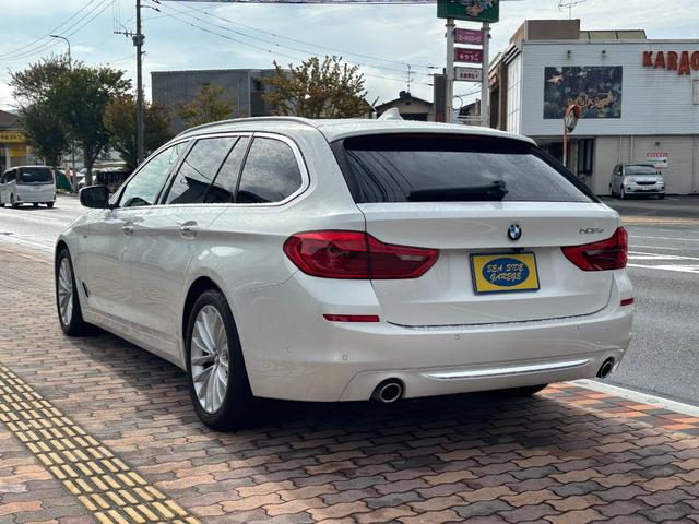 5シリーズ 523d ラグジュアリー ディーゼルターボ・純正ナビ・フルセグ・バックカメラ・アラウンドビュー・純正アルミ・ETC・レザーシート・電動シート・LED・ETC・ドラレコ・スマートキー・プッシュスタート・電動バックドア(6枚目)