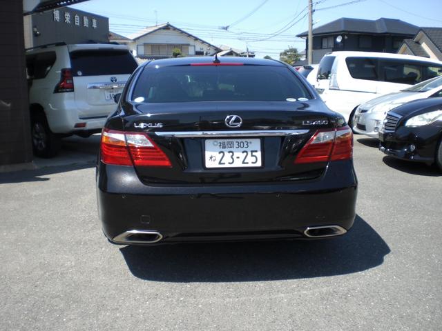 ＬＳ ＬＳ４６０　バージョンＣ　Ｉパッケージ　ナビＴＶＢカメラ革シートＥＴＣスマートキー記録簿（6枚目）