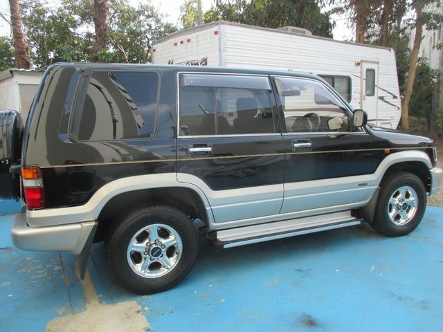 ビッグホーン ハンドリングバイロータス　ロング　５ＭＴ　４ＷＤ　インタークーラーディーゼルターボ　　７人乗り　禁煙車　　スタッドレスタイヤ　　クロカン４ＷＤ程度をもとめるならこれもありだと思います楽しいです！（29枚目）