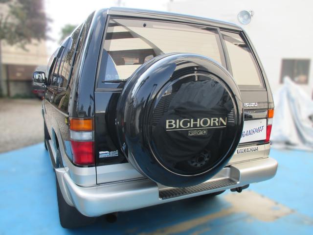 ビッグホーン ハンドリングバイロータス　ロング　５ＭＴ　４ＷＤ　インタークーラーディーゼルターボ　　７人乗り　禁煙車　　スタッドレスタイヤ　　クロカン４ＷＤ程度をもとめるならこれもありだと思います楽しいです！（32枚目）