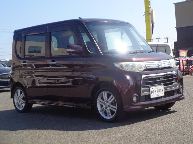 タント カスタムＲＳ　社外ＣＤオーディオ　スマートキー　パワスラ　純正ＡＷ（5枚目）
