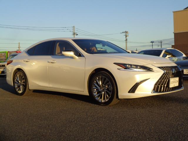 ES ES300h バージョンL 純正フルセグナビ BT サンルーフ 全方位カメラ デジタルインナーミラー 置くだけ充電 前後ドラレコ 3眼LEDオートヘッド PCS BSM シートヒーター ステアリングヒーター ベンチレーション(5枚目)