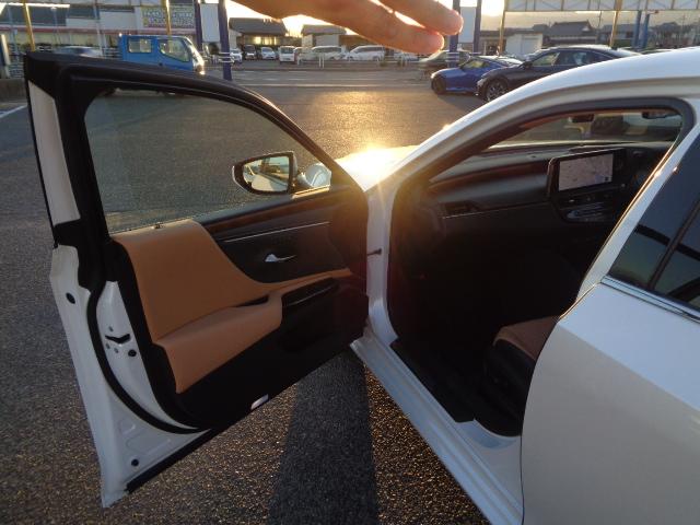 ES ES300h バージョンL 純正フルセグナビ BT サンルーフ 全方位カメラ デジタルインナーミラー 置くだけ充電 前後ドラレコ 3眼LEDオートヘッド PCS BSM シートヒーター ステアリングヒーター ベンチレーション(50枚目)