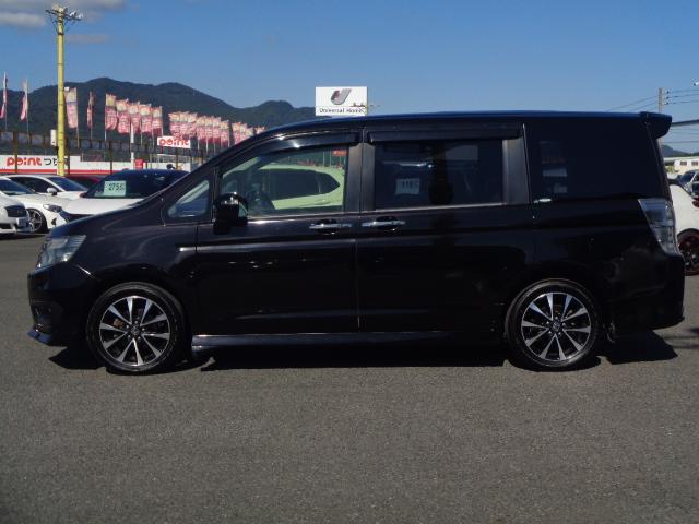 ステップワゴンスパーダ Z クールスピリット ワンオーナー 純正9インチフルセグナビ BT DVD バックカメラ 両側パワスラ ETC クルーズコントロール ハーフレザー パドルシフト オートライト 純正AW ステリモ スマートキー(12枚目)