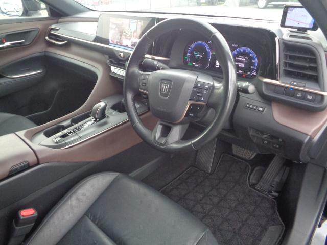 クラウンクロスオーバー Gアドバンスド・レザーパッケージ ワンオーナー 12.3インチフルセグナビ BT Carplay 全方位カメラ ETC2.0 シートヒーター ベンチレーション ステアリングヒーター AC100V PCS パワーシート スマートキー×2(27枚目)