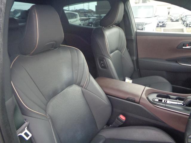 クラウンクロスオーバー Gアドバンスド・レザーパッケージ ワンオーナー 12.3インチフルセグナビ BT Carplay 全方位カメラ ETC2.0 シートヒーター ベンチレーション ステアリングヒーター AC100V PCS パワーシート スマートキー×2(28枚目)