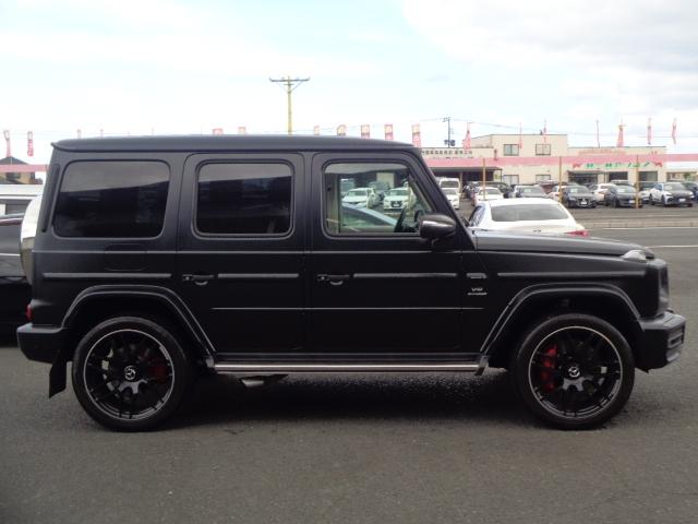 Gクラス G63 マットブラック 純正ナビ BT 全方位カメラ メモリーツキパワーシート シートヒーター ベンチレーション サンルーフ ETC ブルメスターサウンド 本革シート 電動パーキング(5枚目)