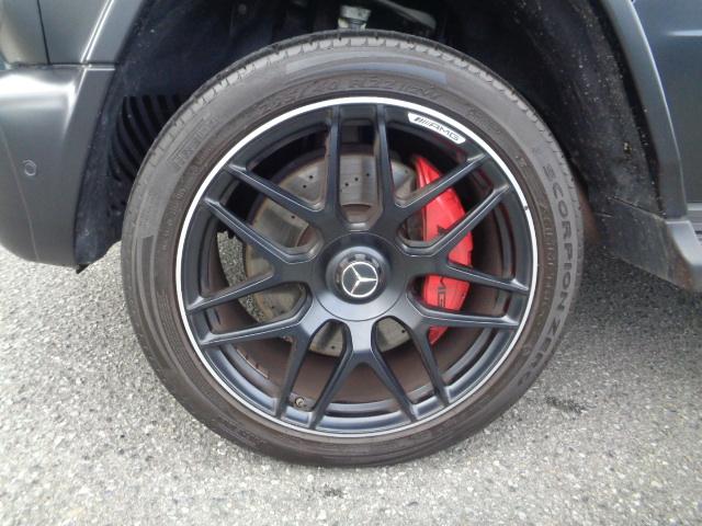 Gクラス G63 マットブラック 純正ナビ BT 全方位カメラ メモリーツキパワーシート シートヒーター ベンチレーション サンルーフ ETC ブルメスターサウンド 本革シート 電動パーキング(12枚目)