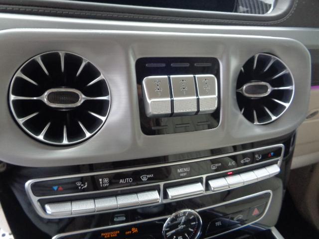 Gクラス G63 マットブラック 純正ナビ BT 全方位カメラ メモリーツキパワーシート シートヒーター ベンチレーション サンルーフ ETC ブルメスターサウンド 本革シート 電動パーキング(30枚目)