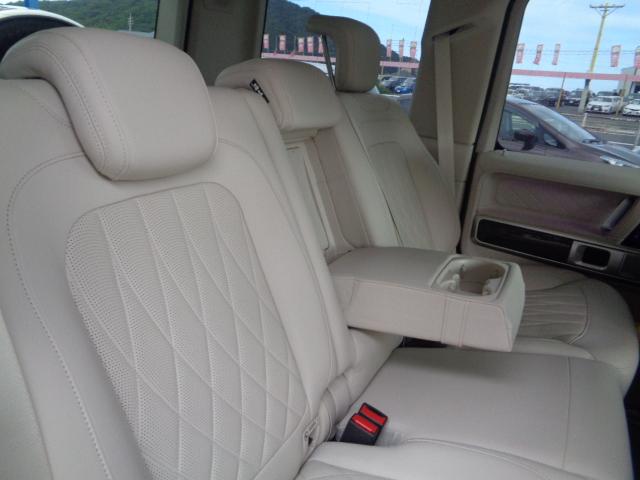 Gクラス G63 マットブラック 純正ナビ BT 全方位カメラ メモリーツキパワーシート シートヒーター ベンチレーション サンルーフ ETC ブルメスターサウンド 本革シート 電動パーキング(43枚目)