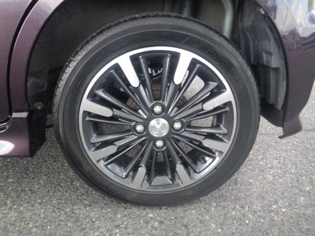 フレアワゴンカスタムスタイル ハイブリッドXS フルセグナビ DVD BT 両側パワスラ シートヒーター ハーフレザー ブレーキサポート スマートキー×2 LEDオートヘッド クリアランスソナー 純正AW プッシュスタート(21枚目)