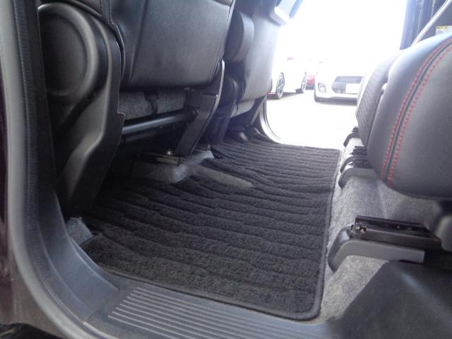 フレアワゴンカスタムスタイル ハイブリッドXS フルセグナビ DVD BT 両側パワスラ シートヒーター ハーフレザー ブレーキサポート スマートキー×2 LEDオートヘッド クリアランスソナー 純正AW プッシュスタート(43枚目)