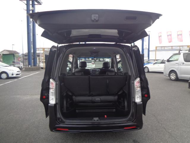 ステップワゴンスパーダ Z ワンオーナー 純正フルセグナビ DVD 両側パワスラ ビルトインETC バックカメラ パドルシフト 後席モニター 革調シートカバー オートライト スマートキー 純正AW ステリモ(56枚目)