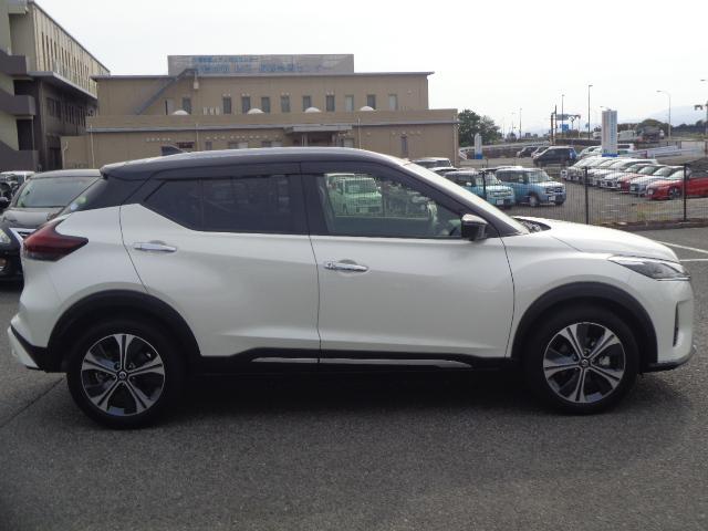 キックス X 純正フルセグナビ BT DVD アラウンドビュー プロパイロット デジタルインナーミラー ハーフレザー ETC エマブレ LEDオートヘッド 電動パーキング ナビ連動ドラレコ スマートキー×2(7枚目)