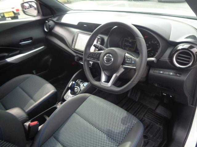 キックス X 純正フルセグナビ BT DVD アラウンドビュー プロパイロット デジタルインナーミラー ハーフレザー ETC エマブレ LEDオートヘッド 電動パーキング ナビ連動ドラレコ スマートキー×2(25枚目)