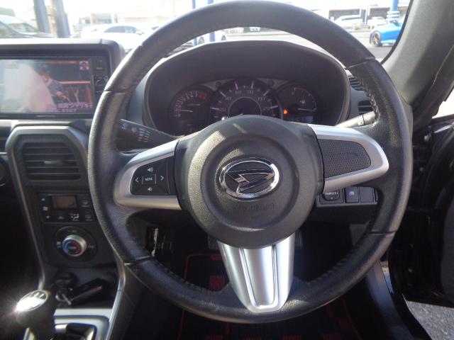 コペン ローブ 純正フルセグナビ Bluetooth DVD ETC HIDヘッド 電動オープン シートヒーター ステリモ スマートキー プッシュスタート(29枚目)