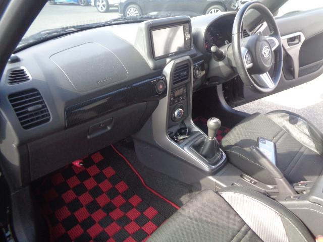 コペン ローブ 純正フルセグナビ Bluetooth DVD ETC HIDヘッド 電動オープン シートヒーター ステリモ スマートキー プッシュスタート(39枚目)