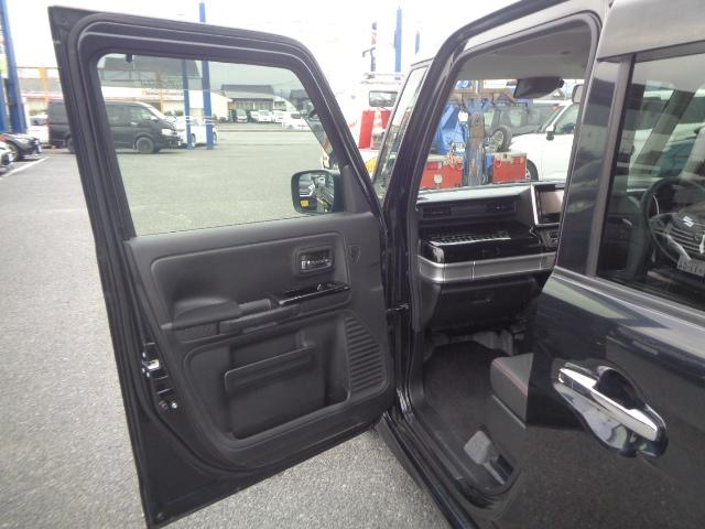 スペーシアカスタム ハイブリッドXS フルセグナビ DVD BT 全方位カメラ 両側パワスラ シートヒーター HUD ETC ブレーキサポート LEDオートヘッド ハーフレザー スマートキー×2 パーキングソナー ステリモ 純正AW(46枚目)