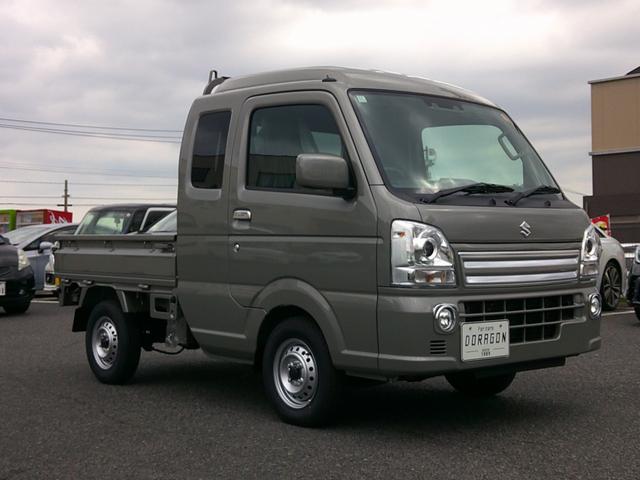 スーパーキャリイ Ｘ　未使用車　４ＷＤ　ＡＴ　ＬＥＤオートヘッド　鳥居付き　キーレス　ブレーキサポート　パーキングソナー　新車保証　オーバーヘッドコンソール　荷台ライト（5枚目）