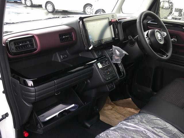 スペーシアカスタム ハイブリッドＸＳ　純正フルセグナビ　Ｂｌｕｅｔｏｏｔｈ　ＨＤＭＩ　Ｃａｒｐｌａｙ　全方位カメラ　両側パワスラ　シートヒーター　ステアリングヒーター　ＨＵＤ　セーフティ　レーダークルーズ　ハーフレザー（39枚目）