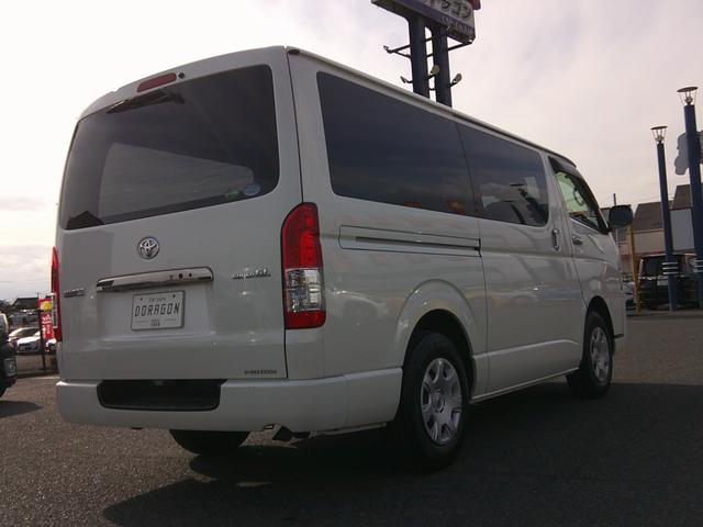 ハイエースバン スーパーGL ダークプライム フルセグナビ DVD Bluetooth バックカメラ 両側パワスラ LEDヘッド ETC ドラレコ スマートキー ハーフレザー AC100V 電格ミラー プッシュスタート(8枚目)