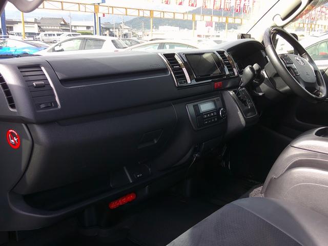 ハイエースバン スーパーGL ダークプライム フルセグナビ DVD Bluetooth バックカメラ 両側パワスラ LEDヘッド ETC ドラレコ スマートキー ハーフレザー AC100V 電格ミラー プッシュスタート(42枚目)