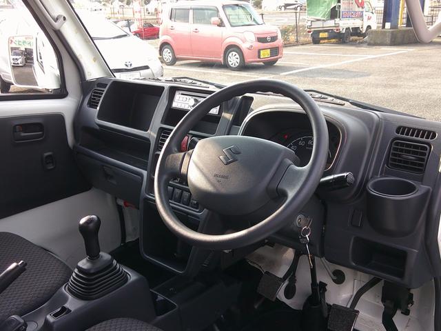 キャリイトラック KX MT 4WD ゴムマット 荷台ライト フォグ CDオーディオ エアコン パワステ パワーウィンドウ(29枚目)