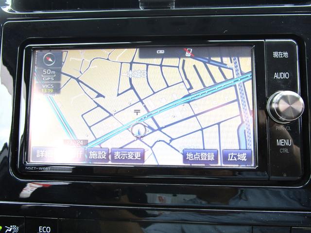 プリウス Ａ　衝突軽減ブレーキシステム　純正フルセグナビ　Ｂモニタ　社外エアロ　ＢＴオーディオ　ＥＴＣ　衝突安全ボディ　Ｐアシスト　ＬＥＤヘッドライト　オートライト　クルーズコントロール　スマートキー　Ｉストップ（2枚目）