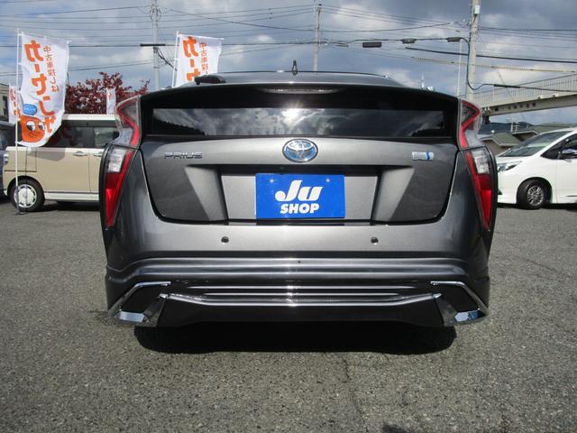 プリウス Ａ　衝突軽減ブレーキシステム　純正フルセグナビ　Ｂモニタ　社外エアロ　ＢＴオーディオ　ＥＴＣ　衝突安全ボディ　Ｐアシスト　ＬＥＤヘッドライト　オートライト　クルーズコントロール　スマートキー　Ｉストップ（12枚目）