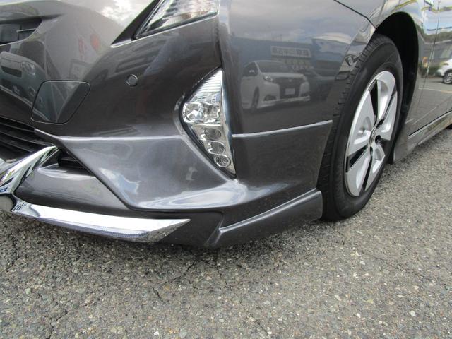 プリウス Ａ　衝突軽減ブレーキシステム　純正フルセグナビ　Ｂモニタ　社外エアロ　ＢＴオーディオ　ＥＴＣ　衝突安全ボディ　Ｐアシスト　ＬＥＤヘッドライト　オートライト　クルーズコントロール　スマートキー　Ｉストップ（23枚目）