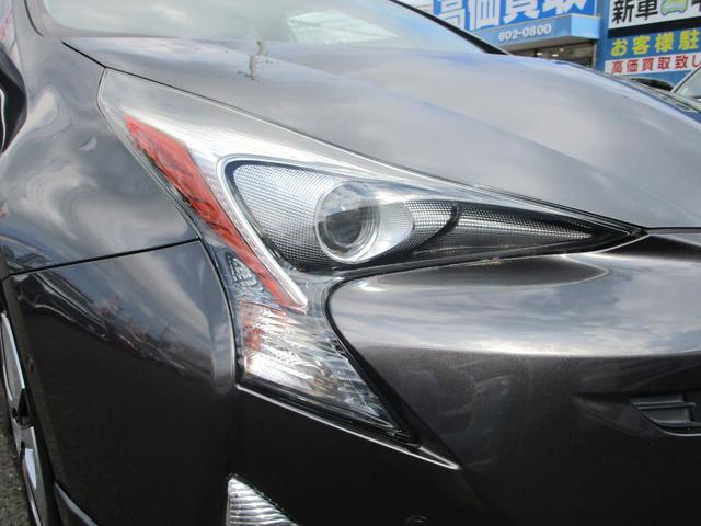 プリウス Ａ　衝突軽減ブレーキシステム　純正フルセグナビ　Ｂモニタ　社外エアロ　ＢＴオーディオ　ＥＴＣ　衝突安全ボディ　Ｐアシスト　ＬＥＤヘッドライト　オートライト　クルーズコントロール　スマートキー　Ｉストップ（24枚目）