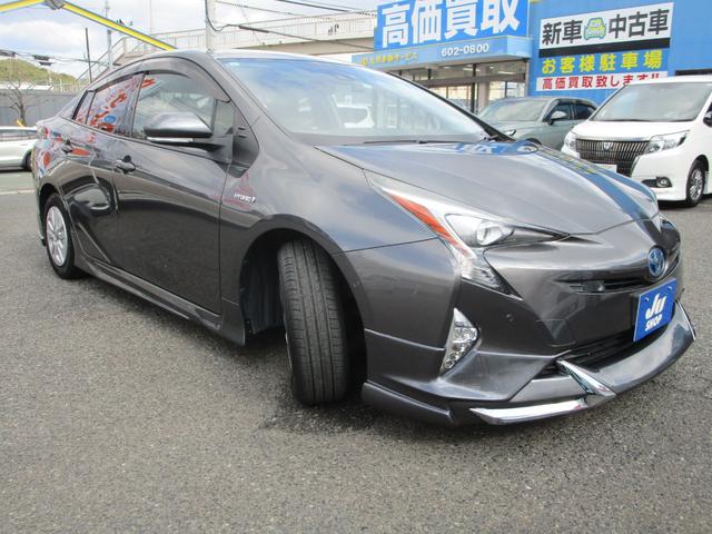 プリウス Ａ　衝突軽減ブレーキシステム　純正フルセグナビ　Ｂモニタ　社外エアロ　ＢＴオーディオ　ＥＴＣ　衝突安全ボディ　Ｐアシスト　ＬＥＤヘッドライト　オートライト　クルーズコントロール　スマートキー　Ｉストップ（30枚目）