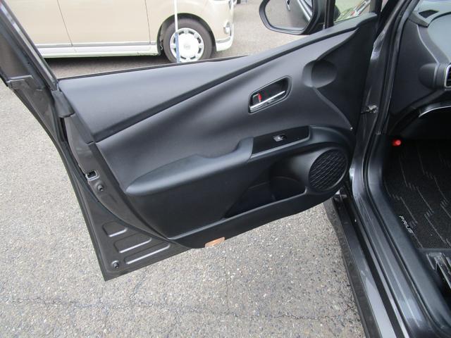 プリウス Ａ　衝突軽減ブレーキシステム　純正フルセグナビ　Ｂモニタ　社外エアロ　ＢＴオーディオ　ＥＴＣ　衝突安全ボディ　Ｐアシスト　ＬＥＤヘッドライト　オートライト　クルーズコントロール　スマートキー　Ｉストップ（36枚目）