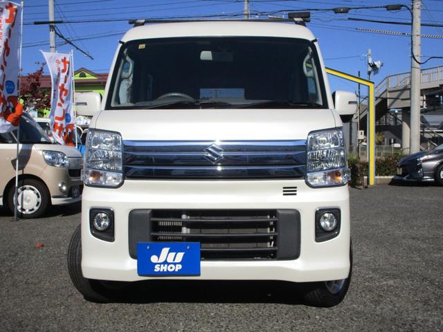 エブリイワゴン ＰＺターボスペシャル　ハイルーフ　衝突被害軽減ブレーキ　社外フルセグナビ　バックカメラ　ＥＴＣ　ＨＩＤ　両側電動スライドドア　純正１４インチアルミ　新品タイヤ　ＢＴオーディオ　ベンチシート　プッシュスタートスマートキー（11枚目）