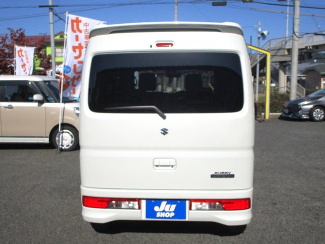 エブリイワゴン ＰＺターボスペシャル　ハイルーフ　衝突被害軽減ブレーキ　社外フルセグナビ　バックカメラ　ＥＴＣ　ＨＩＤ　両側電動スライドドア　純正１４インチアルミ　新品タイヤ　ＢＴオーディオ　ベンチシート　プッシュスタートスマートキー（13枚目）