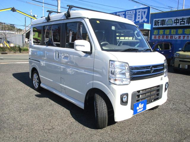 エブリイワゴン ＰＺターボスペシャル　ハイルーフ　衝突被害軽減ブレーキ　社外フルセグナビ　バックカメラ　ＥＴＣ　ＨＩＤ　両側電動スライドドア　純正１４インチアルミ　新品タイヤ　ＢＴオーディオ　ベンチシート　プッシュスタートスマートキー（24枚目）