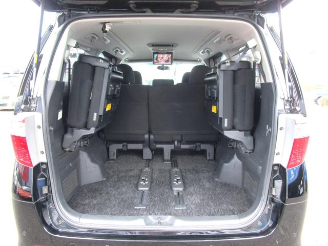 アルファード 240S 純正8型フルセグHDDナビ 後席モニター 両側パワスライドドア スマートキー&プッシュスタート バックカメラ HID ETC 三列シート 純正18インチアルミ DVD再生 BTオーディオ(22枚目)